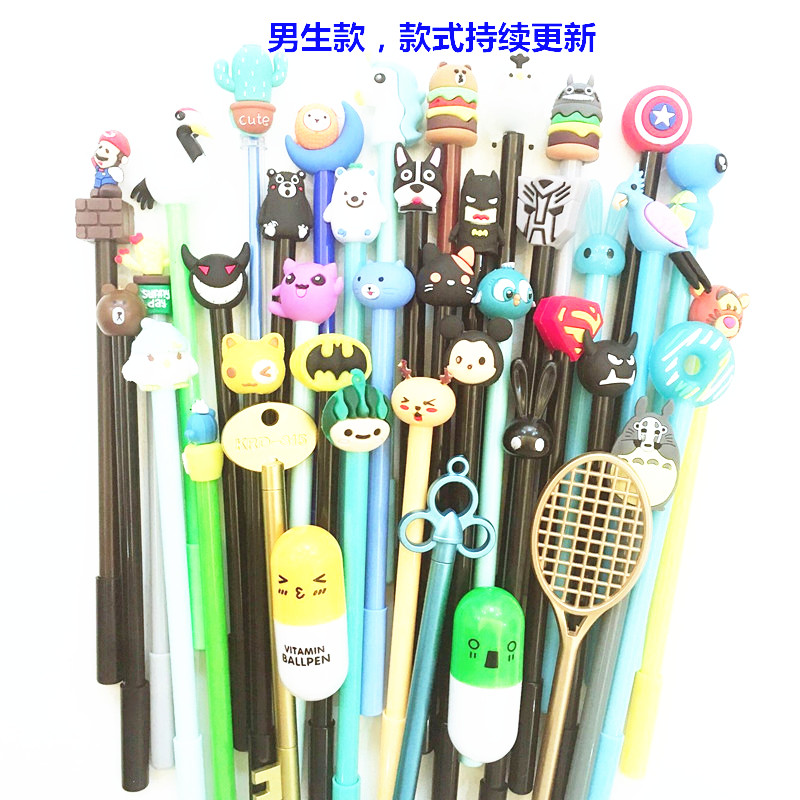 摩易可擦创意小清新可爱卡通可擦笔全针管笔尖小学生书写用品包邮 - 图3