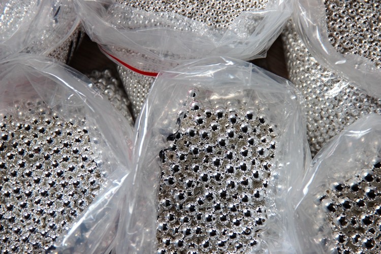 925纯银光珠子DIY手工配件佛珠银珠米珠散珠圆珠隔珠水晶饰品材料,淘宝优惠券,粉丝福利购,淘宝优惠卷