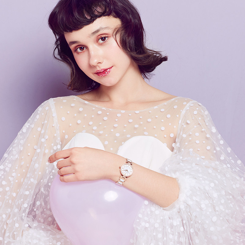 罗西尼正品女学生陶瓷女士石英表 罗西尼珠海国产腕表