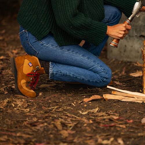 代购Danner女士徒步鞋防水防滑耐用登山鞋中帮系带户外靴 - 图3