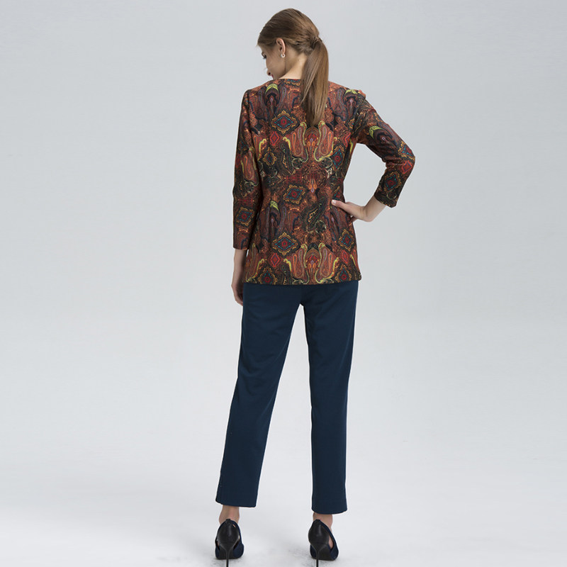 miaocai专柜同款时尚中老年上衣 妙采中老年女装