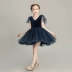 Váy cưới catwalk cho trẻ em trình diễn trang phục dạ hội cô gái công chúa nước ngoài váy fluffy cô bé chủ nhà trang phục mùa hè - Váy trẻ em đầm cho bé Váy trẻ em