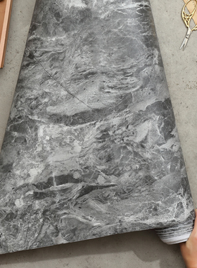 卧室房间灰色水磨石工业风墙纸
