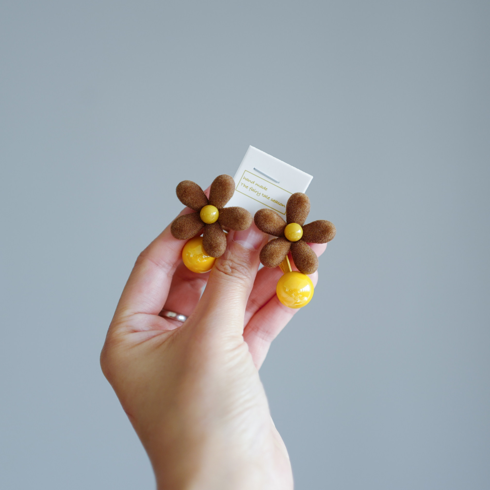 秋冬植绒立体花朵儿童双头发圈女小清新缠绕款头绳发饰可爱装饰品,淘宝优惠券,粉丝福利购,淘宝优惠卷