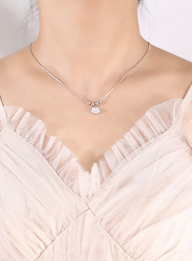 S925纯银福锁项链女中国风国潮