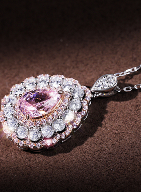 高级轻奢ins名媛街拍女莫桑钻