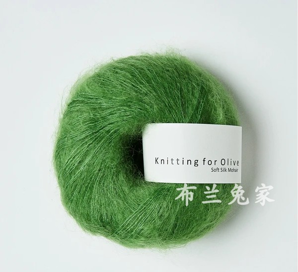 Knitting for Olive Soft Silk Mohair真丝马海毛线丹麦进口毛线 - 图2