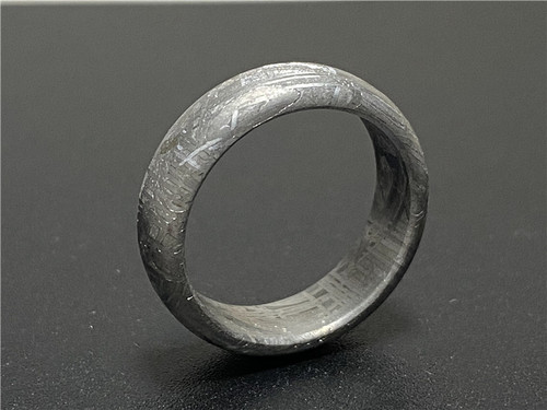 上新 特价陨铁戒指保真天铁陨石指环 瑞典M铁 阿勒泰铁陨石 塔扎2 - 图0