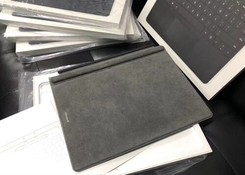 微软surface pro8/9/prox键盘go1/2/3原装特质键盘盖 超薄触控笔 - 图1