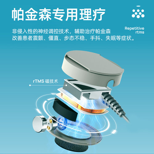 医院同款经颅磁刺激仪家用理疗帕金森脑梗塞康复训练器材治疗仪器 - 图0