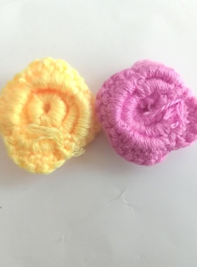 毛线花朵配件服装辅料饰品