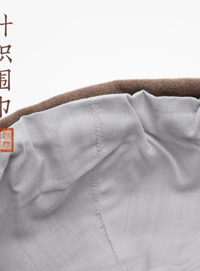 僧人瓜皮帽远尘僧帽呢料六合帽和尚尼姑帽男女出家人冬季保暖帽子