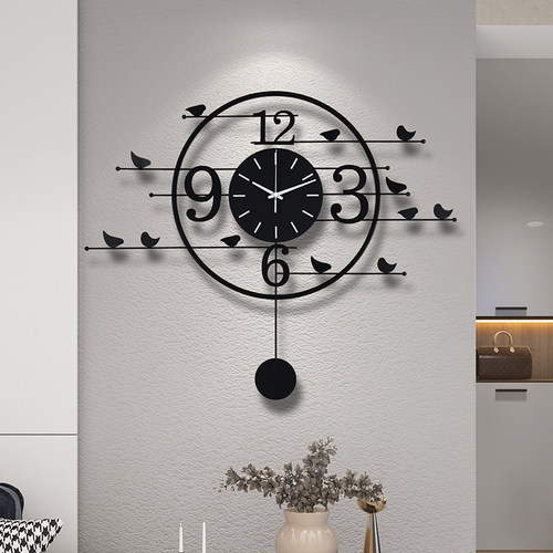 挂钟客厅家用个性创意艺术装饰大气简约挂表餐厅时尚网红现代钟表 - 图1