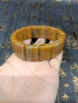 Wood Chemical Jade Handmade boutique Liaosi Chaosai Chaoyang Shuiyang Jade Hand Strings Bracelet Jewellery Gifts for Gift of Men and Women