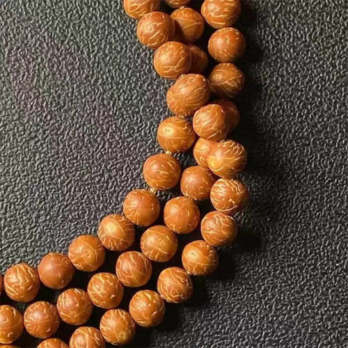 精选国产天然凤眼酸枣核高油高密小凤眼菩提子原籽108颗佛珠念珠 - 图2