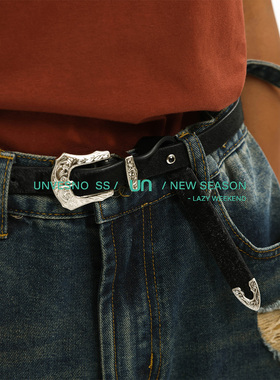 Unvesno(UN)简约复古合金扣头