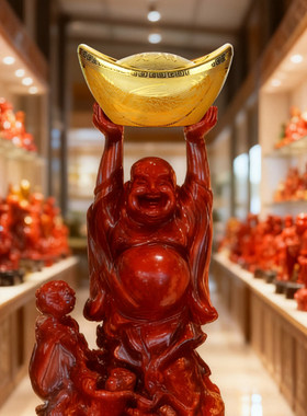 仿真大金元宝招财摆件家居客厅新