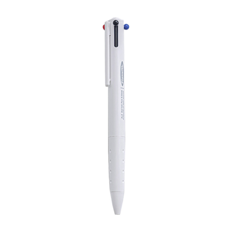 Three-color gel pen for note-taking, multi-color in one