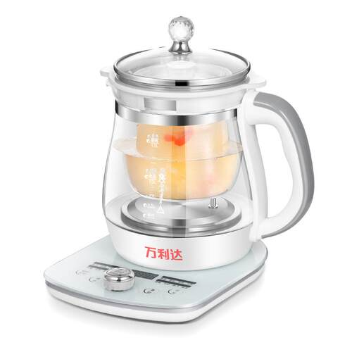 正迈养生壶电热烧水壶全自动煮茶器多功能加厚玻璃燕窝电炖盅杯锅 - 图2