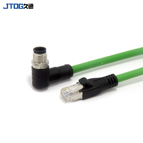 Profinet M12转RJ45工业以太网EtherCAT网线EtherCat总线EtherNet - 图2