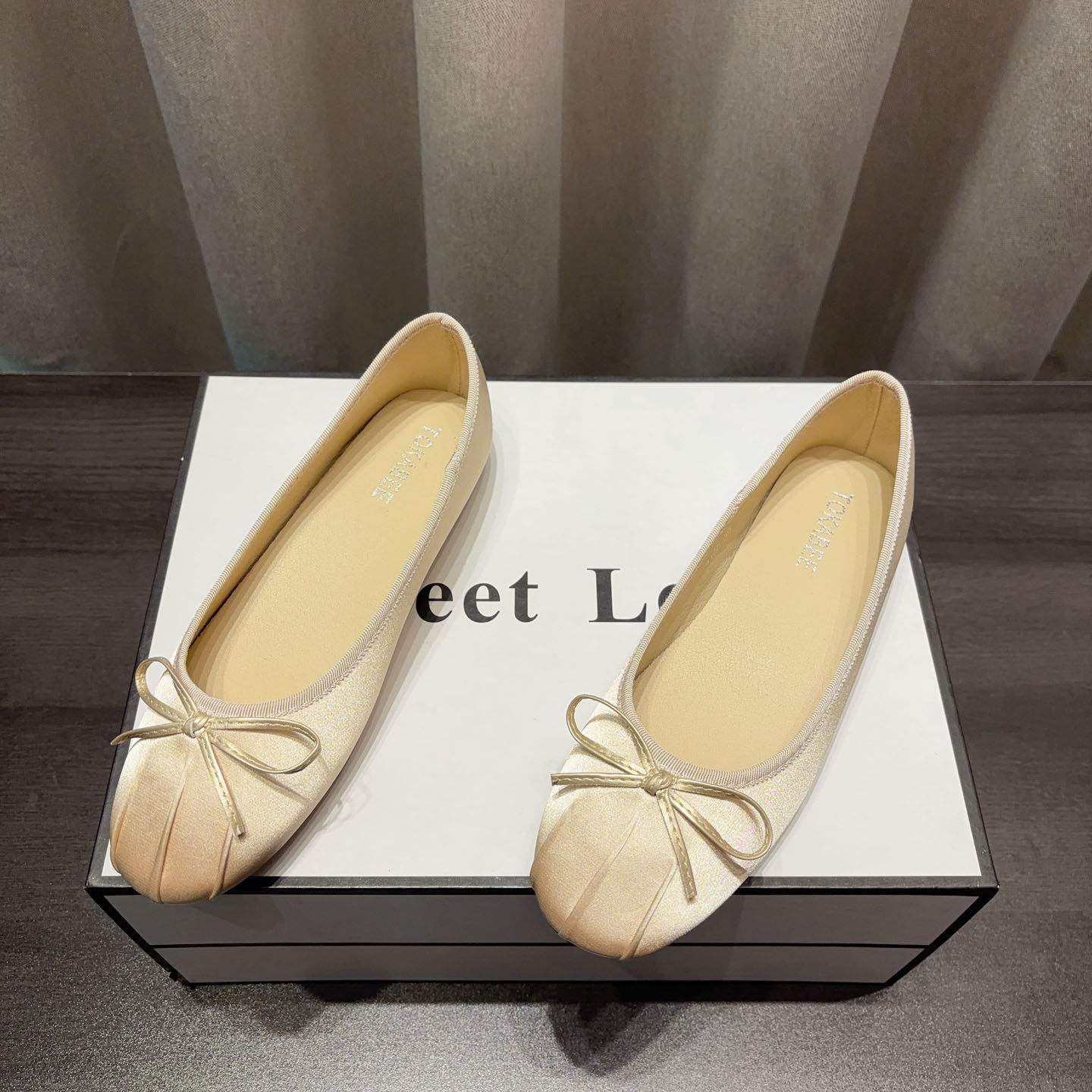 宝蓝色平底瓢鞋法式玛丽珍单鞋女鞋2026春季新款温柔缎面芭蕾舞鞋,淘宝优惠券,粉丝福利购,淘宝优惠卷