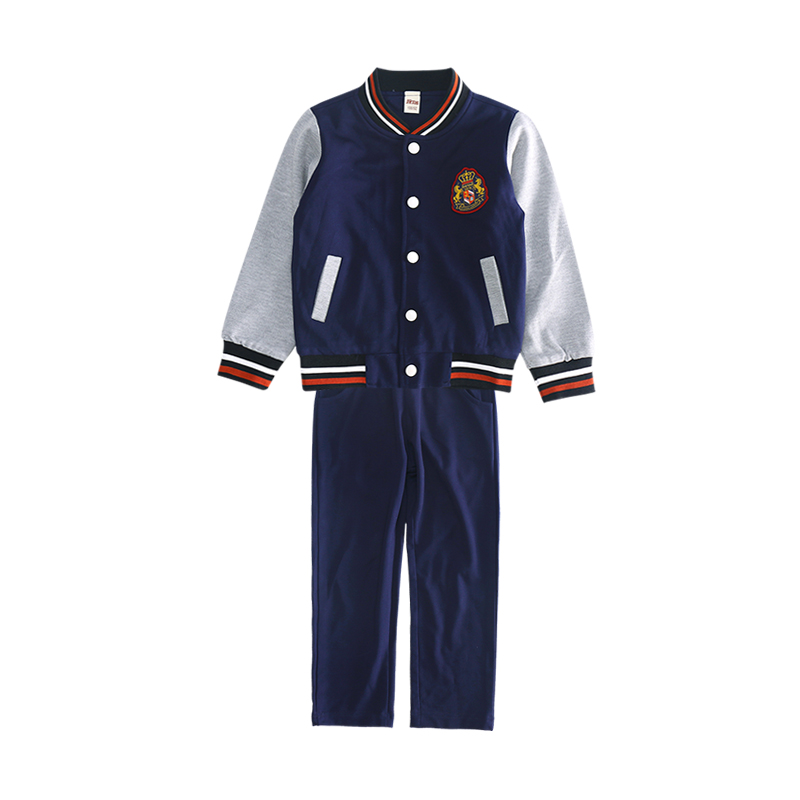 幼儿园园服秋冬套装小学生英伦校服运动服秋季儿童班服春秋棒球服