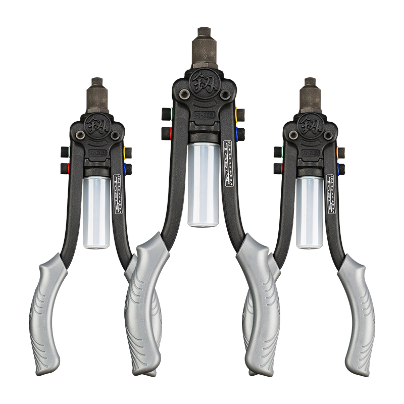日本福冈铆钉拉铆枪拉抽芯卯钉工具拉丁柳丁帽钳手动拉钉铆抢进口
