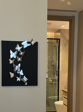 3D立体蝴蝶装饰画手工DIY材料包