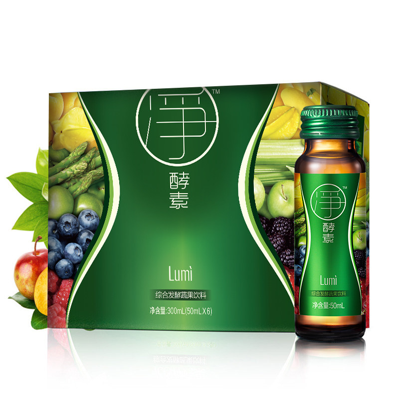 中国台湾lumi原液6瓶非酵素粉酵素 Lumi酵素