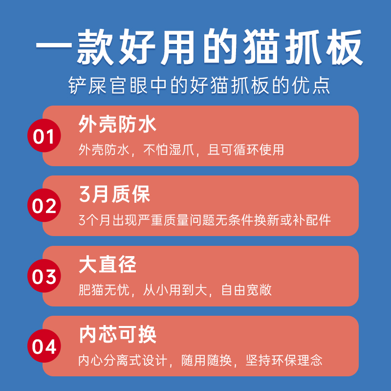 猫抓板窝耐磨不掉屑一体圆形耐抓猫爪板逗猫棒瓦楞纸猫窝猫咪用品 - 图0