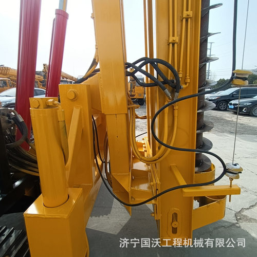 建筑光伏发电打桩机 地基螺旋钻机厂家 两用光伏打桩机出售 - 图1