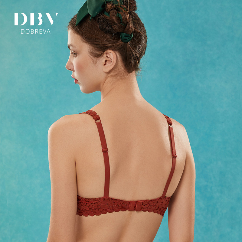 dbv秋冬大胸显小缩胸全罩杯文胸 dobreva文胸