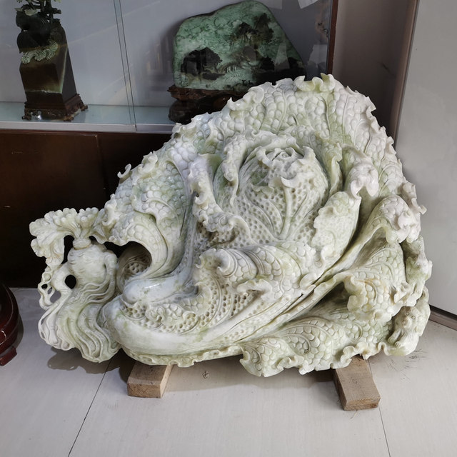 Decoration natural jade Hanyun jewelry cabbage