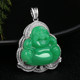 Hanyun Jewelry Jade Buddha Pendant 18K Gold