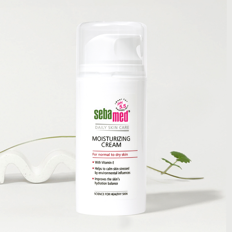 sebamed施巴倍护保湿霜男女士擦脸润肤面霜近pH5.5颈部乳膏100ml