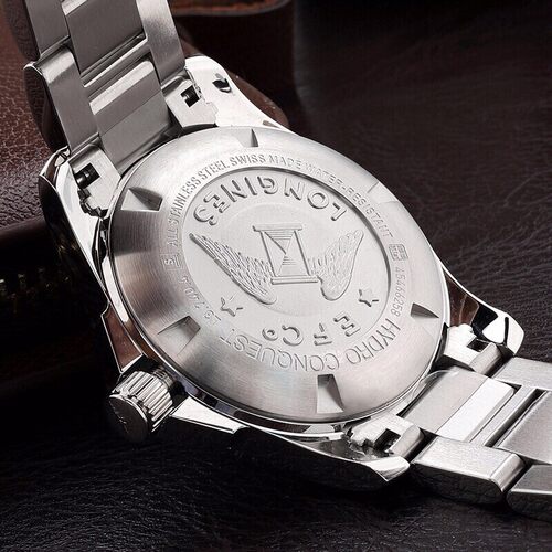 Longines浪琴正品手表康卡斯系列潜水石英男表L3.740.4.96.6 - 图2