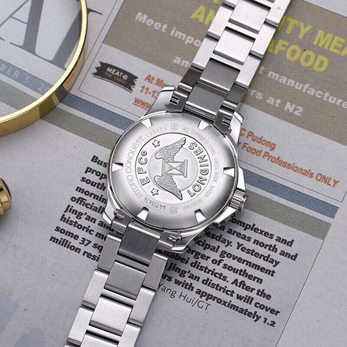 Longines浪琴正品手表康卡斯潜水夜光自动机械男表L3.742.4.96.6 - 图1