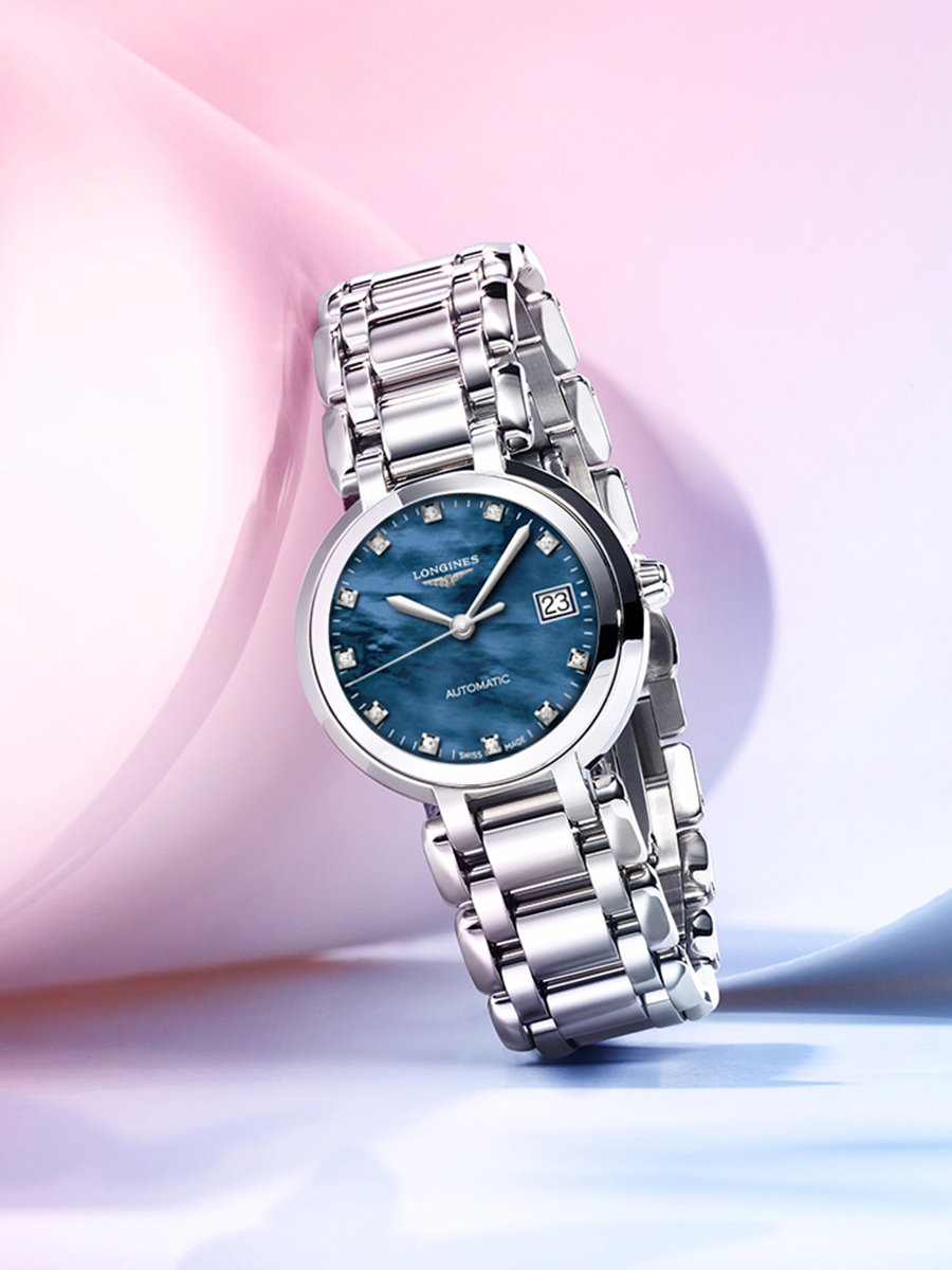 longines浪琴瑞士心月系列时尚女表 永恒时达海外瑞士腕表