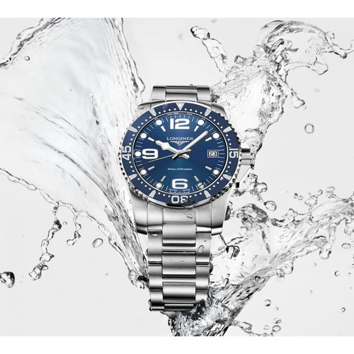 Longines浪琴正品手表康卡斯潜水夜光自动机械男表L3.742.4.96.6 - 图2