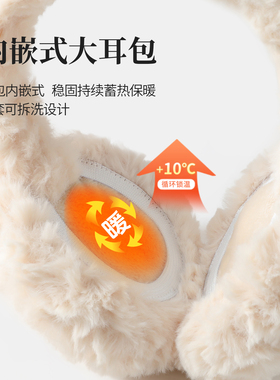 泰迪绒保暖耳罩女冬季耳捂子