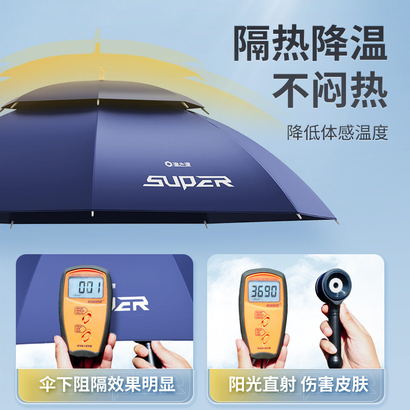 渔之源钓鱼帽子钓鱼伞帽大号钓鱼防晒超轻透气头戴式遮阳防晒雨伞,淘宝优惠券,粉丝福利购,淘宝优惠卷