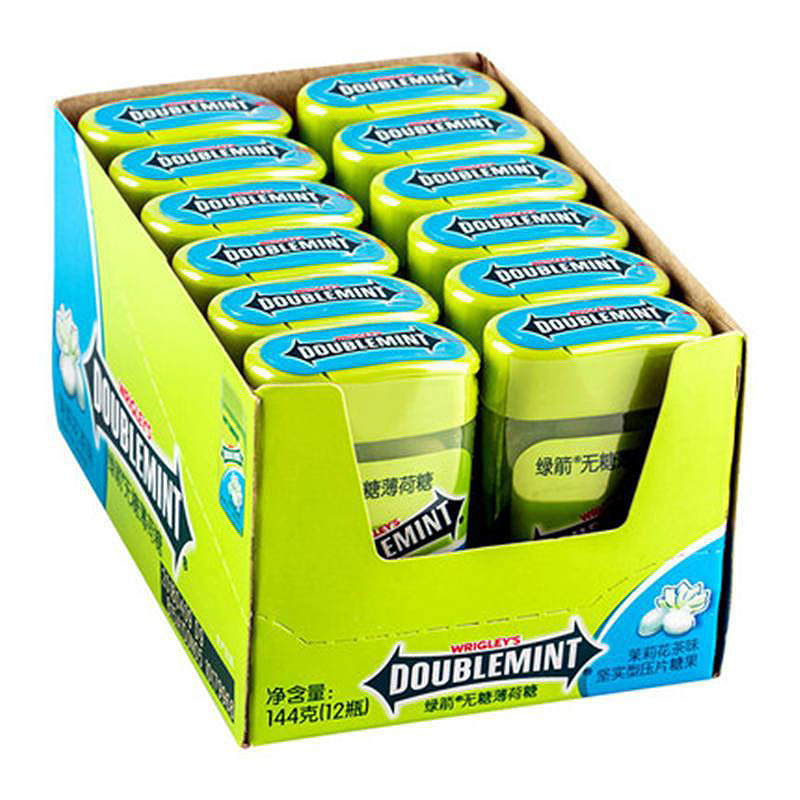 绿箭无糖薄荷味含片约20粒*4瓶装清新口气休闲零食接吻糖果口香糖,淘宝优惠券,粉丝福利购,淘宝优惠卷
