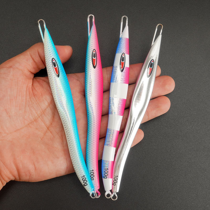 海钓蛇板慢摇铁板饵S饵船钓鲅鱼马鲛金枪60/80/150/200/250/300克,淘宝优惠券,粉丝福利购,淘宝优惠卷