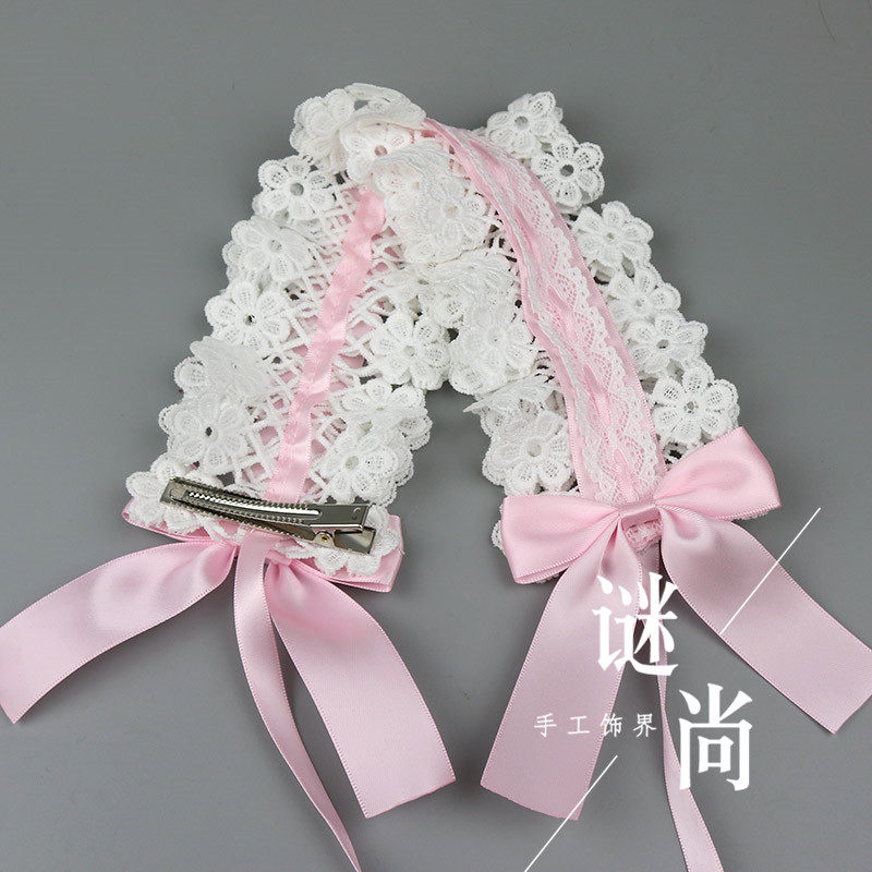 包邮日系软妹Lolita蕾丝发饰猫与情书lolita洛丽塔发带头饰天使柄,淘宝优惠券,粉丝福利购,淘宝优惠卷