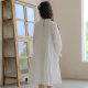 Long-sleeved white princess dress for spring and autumn girls dress
