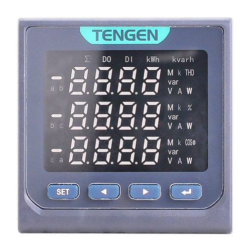 天正TENGEN三相多功能PD2565液晶485数显电流电压组合表电力仪表 - 图3