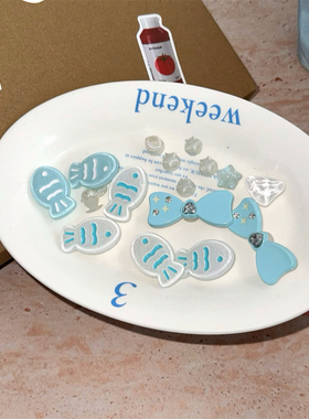 装饰品小鱼贝壳可拆卸鞋子配饰