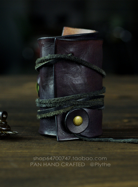 重量级绿猫眼原创设计风皮手环