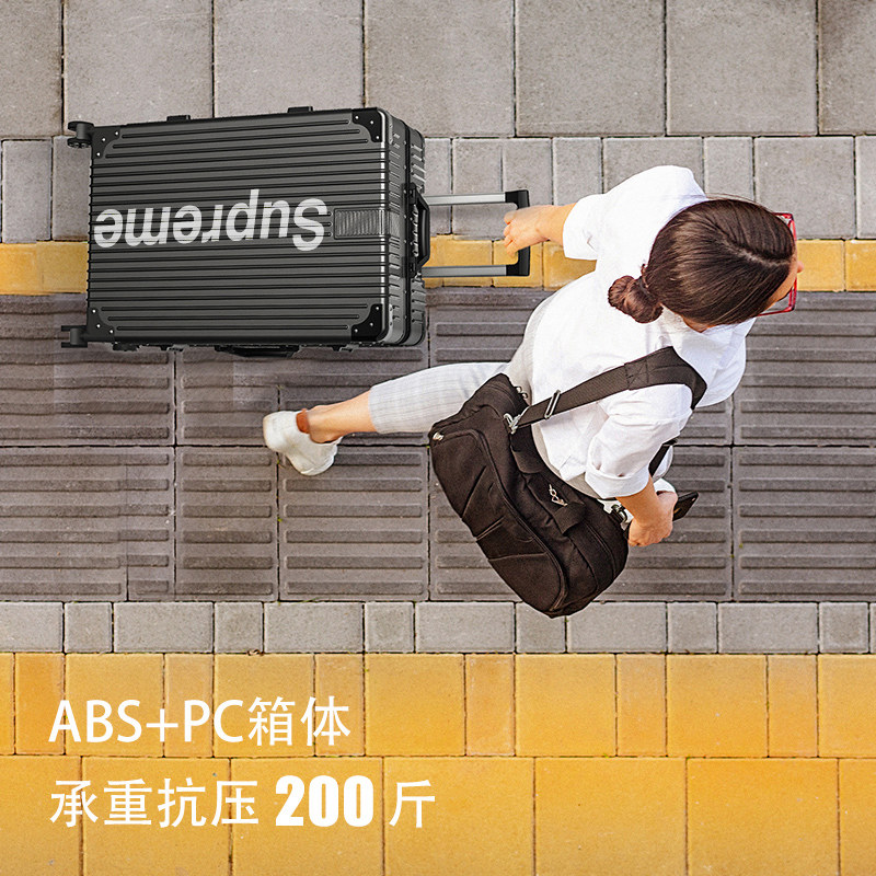 定制ins网红拉杆20寸个性24行李箱 马菲尼旅行箱