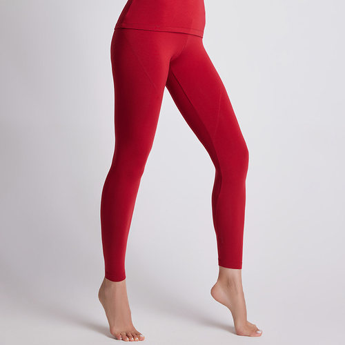 LACLOVER兰卡文打底长裤冬季轻暖本命年御寒LC73TM1 - 图0